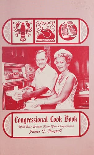 Cover of Congressional cook book