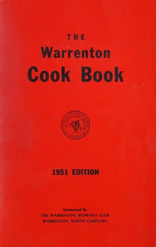 Cover of The Warrenton cook book
