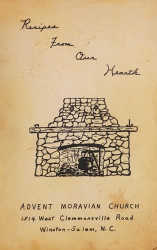 Cover of Recipes from our hearth