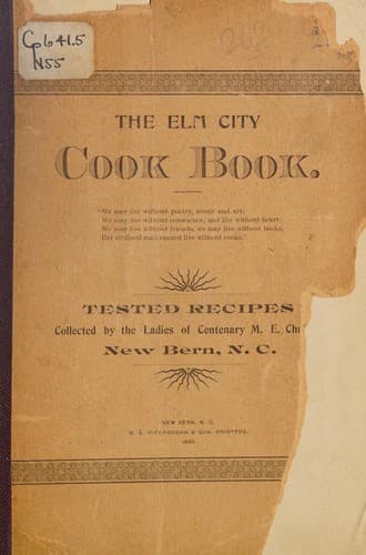 Cover of The Elm City cook book