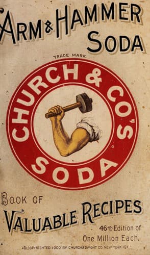 Cover of Arm & Hammer Soda book of valuable recipes