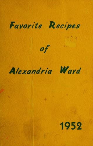 Cover of Favorite recipes of Alexandria Ward