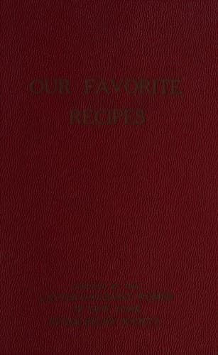Cover of Our favorite recipes (Stake Relief Society, 1954)