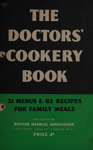 Cover of The doctors' cookery book