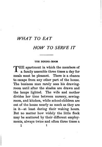 Cover of What to eat, how to serve it