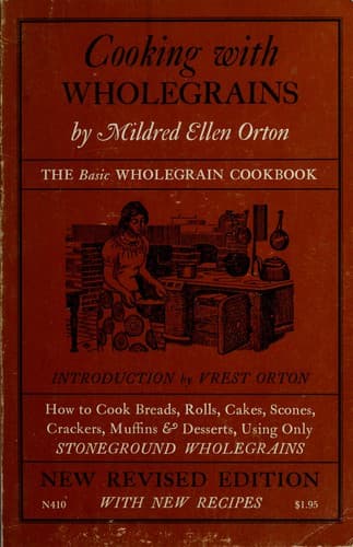 Cover of Cooking with wholegrains