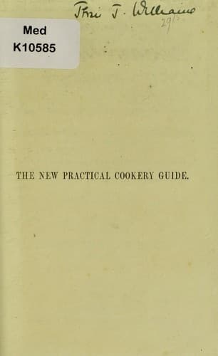 Cover of The new practical cookery guide